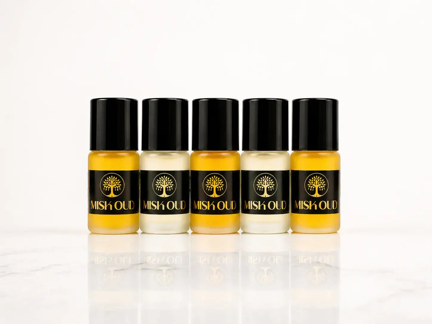 perfume oil sampler set UK 5 bestsellers attar testers